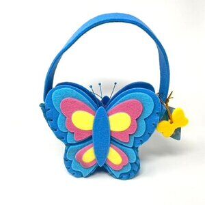 Target Felt Butterfly Easter Basket Purse Bag